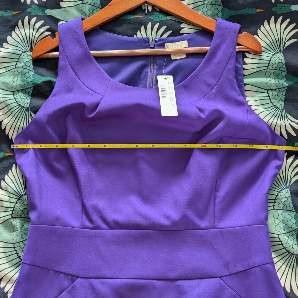 NWT J.Crew Emmaleigh Dress In Italian Merino Wool Size 6 - Picture 9 of 16